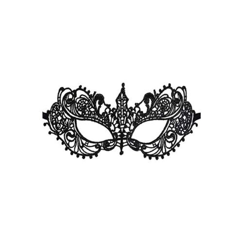 Romantic black mask