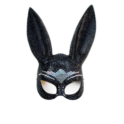 Bunny glitter mask