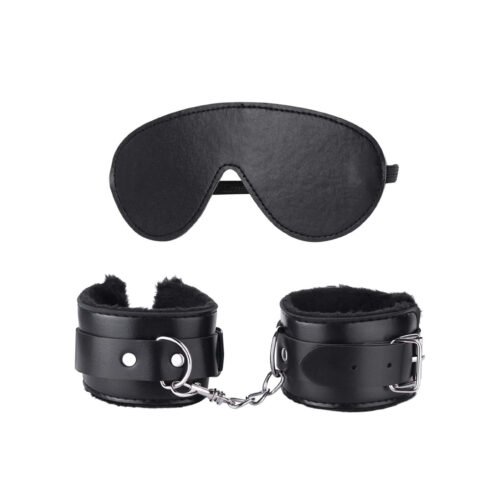 Black mask & handcuff