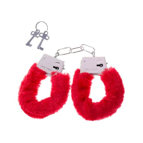 Red soft handcuff
